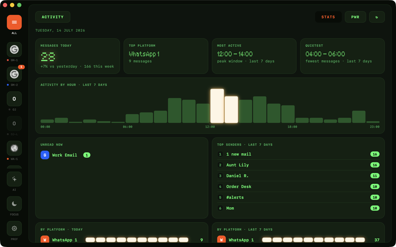 DOCKK running the terminal theme